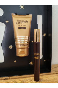 Obrázok pre Jean Paul Gaultier Le Male Elixir Parfum 10ml s rozprašovačom + sprchov gel 75ml pre mužov bez krabičky