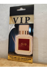 Obrázok pre VIP Caribi parfumovaný osviežovač do auta č. 540 13g ( Alternatíva vône Maison Francis Kurkdjian Baccarat Rouge 540 )