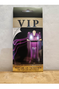 Obrázok pre VIP Caribi parfumovaný osviežovač do auta č. 737 13g ( Alternatíva vône Thierry Mugler Alien Woman )