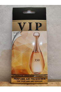 Obrázok pre VIP Caribi parfumovaný osviežovač do auta č. 350 13g ( Alternatíva vône Christian Dior J adore Woman )