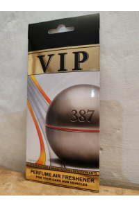 Obrázok pre VIP Caribi parfumovaný osviežovač do auta č. 387 13g ( Alternatíva vône Hugo Boss In Motion edt For Men )