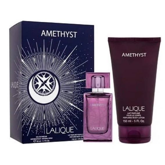 Obrázok pre LALIQUE Amethyst darčeková sada EDP 50 ml + telové mlieko 150ml pre ženy