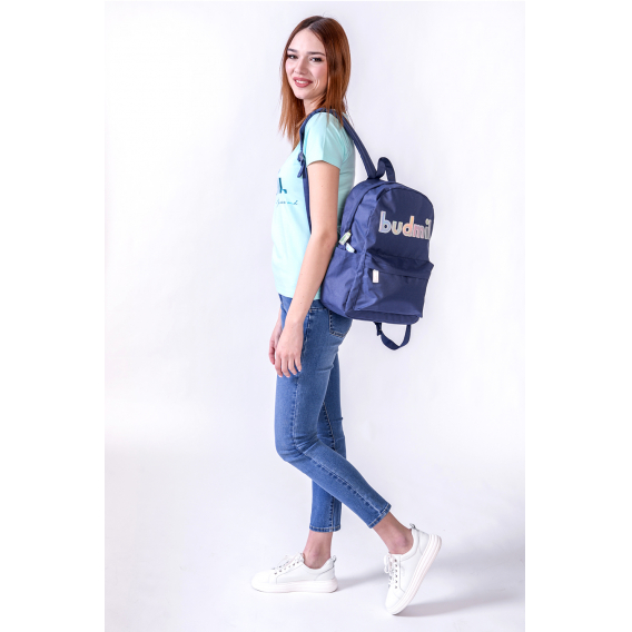 Obrázok pre Budmil oválny batoh riflová modrá