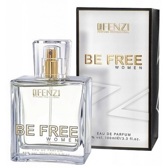 Obrázok pre JFenzi Be Free woman edp 100ml pre ženy