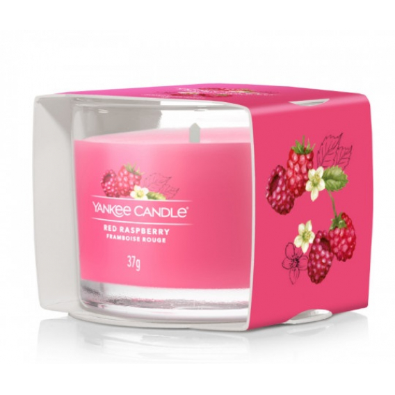 Obrázok pre Yankee Candle Red Raspberry sviečka v skle 37g