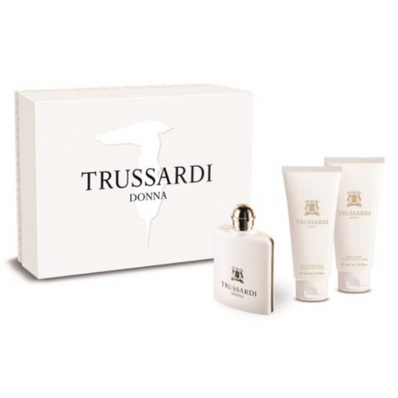 Obrázok pre Trussardi Donna darčeková sada edp 100ml + 200ml telové mlieko + 200ml sprchový gel pre ženy