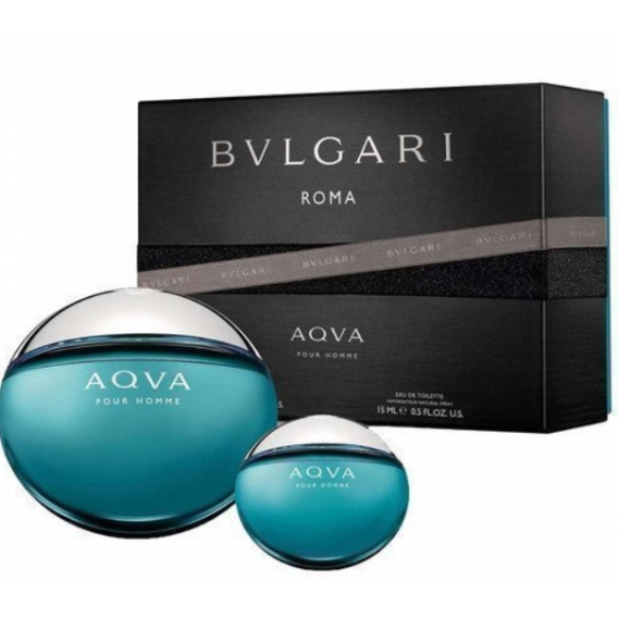 Obrázok pre Bvlgari Aqva pour homme darčeková sada edt 100ml + edt 15ml pre mužov