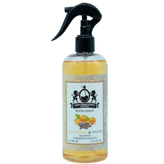 Obrázok pre Lion Francesco Mandarin & Wood Room Spray izbový sprej do miestnosti, osviežovač miestnosti, látok a auta 450ml