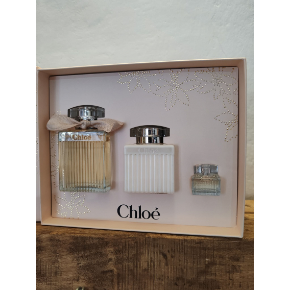 Obrázok pre Chloé Chloe eau de parfum darčeková sada edp 100ml + edp 5ml + telové mlieko 100ml pre ženy
