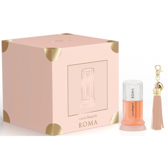 Obrázok pre Laura Biagiotti Roma darčeková sada edt 50ml + kľúčenka pre ženy