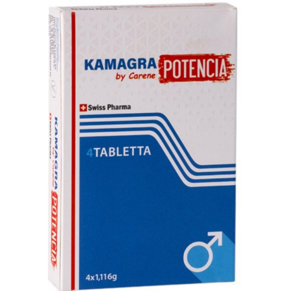 Obrázok pre Kamagra by Carene tablety, 4 ks výživový doplnok pre mužov