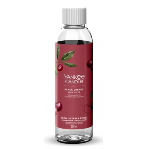 Obrázok pre Yankee Candle 200ml Black Cherry Reed náplň do difuzéru