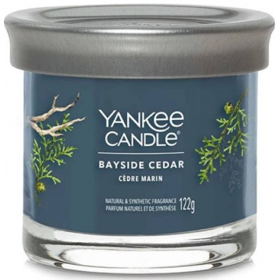 Obrázok pre Yankee Candle Signature malá vonná sviečka Bayside Cedar 122g