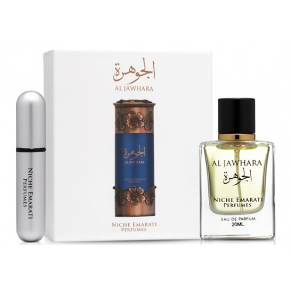 Obrázok pre Lattafa Niche Emarati Al Jawhara Unisex edp 20ml + travalo 5ml