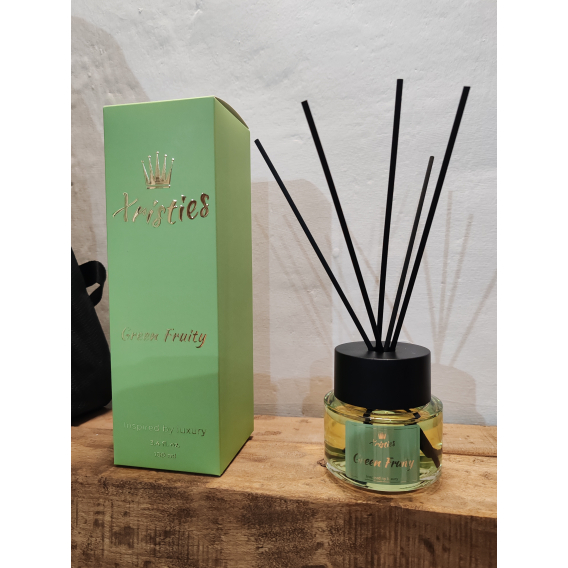 Obrázok pre Xristies Decant Green Fruity tyčinkový parfumový difuzér 37ml ( Táto vôňa pripomína DKNY Be Delicious Donna Karan ). Odporúčame vyskúšať! 