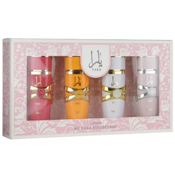 Obrázok pre Lattafa Yara Collection 4 x 25 ml (Yara, Yara Candy, Yara Tous, Yara Moi) pre ženy