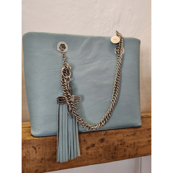 Obrázok pre TYC'S Handmade in Italy Midi dámska kabelka Azzurra II.