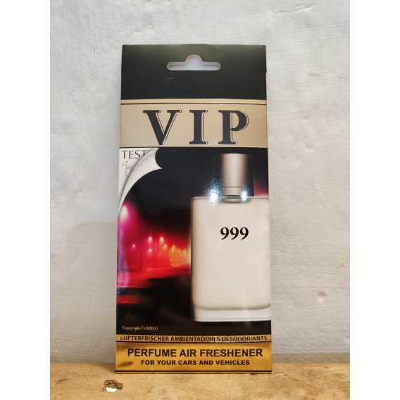 Obrázok pre Caribi VIP parfumovaný osviežovač do auta č.999 13g ( Alternatíva vône Giorgio Armani Acqua Di Gio For Men )